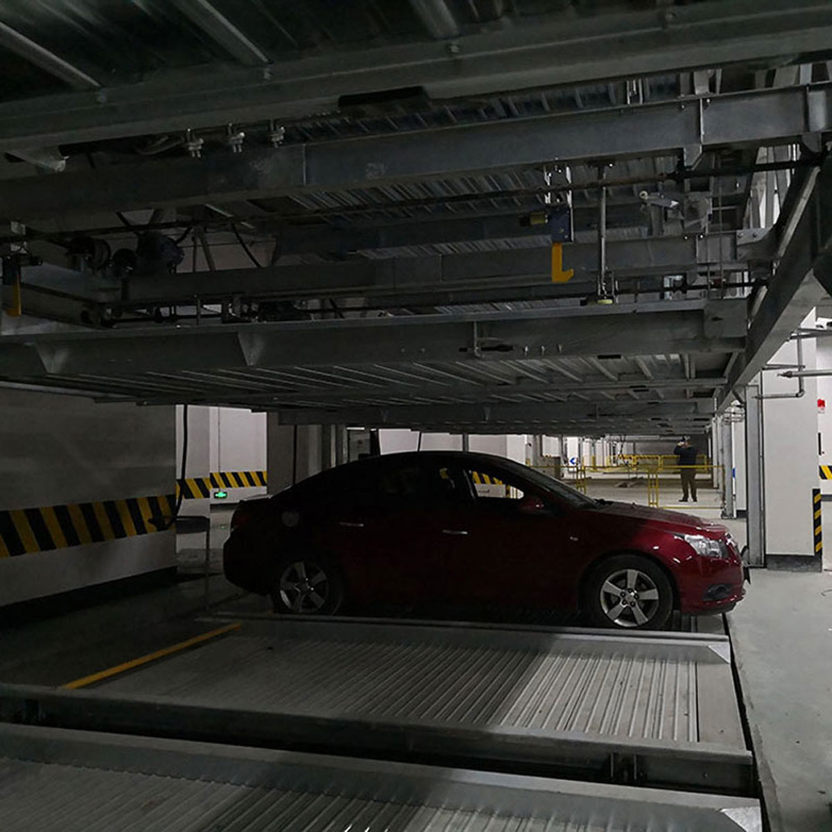 PSH2二層升降橫移機械式停車設備