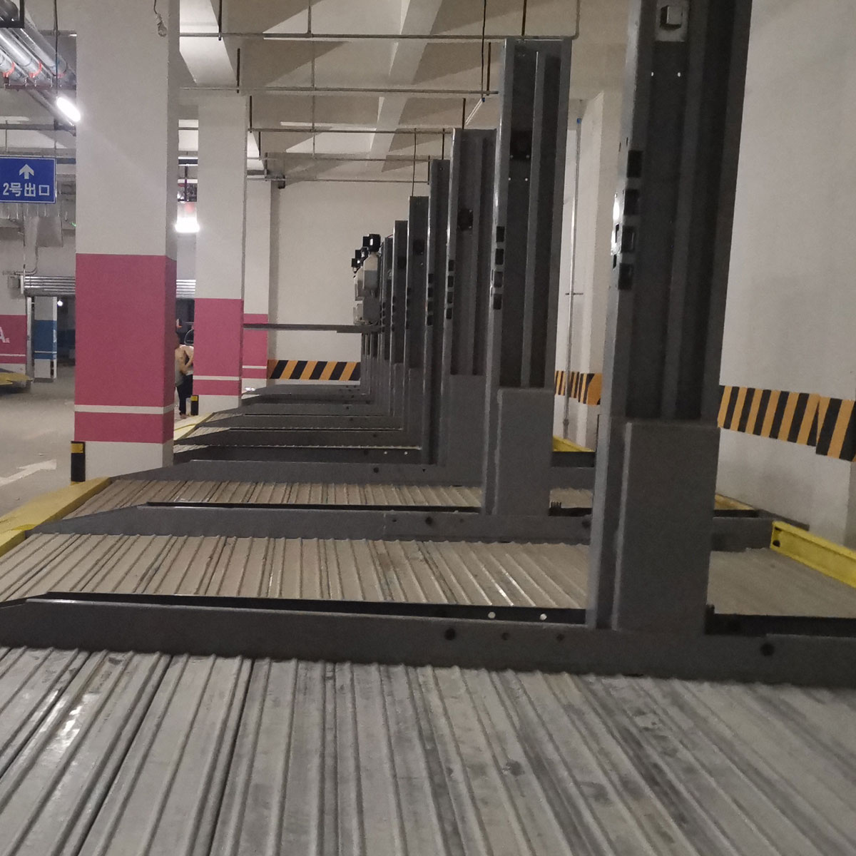 俯仰機械立體車庫過規劃